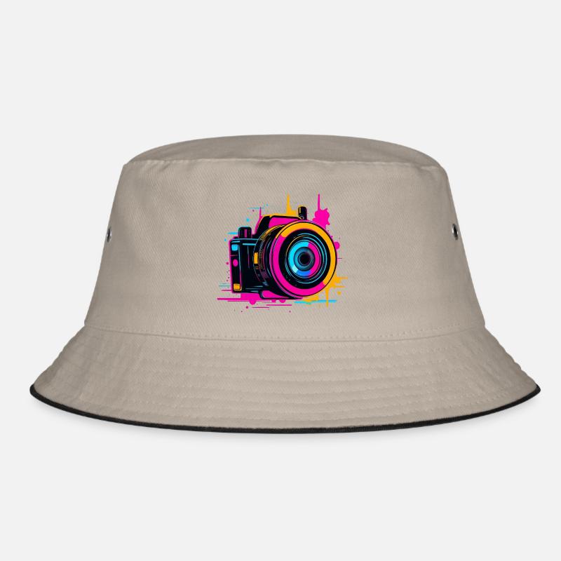 Camera Steamwave Bucket Hat