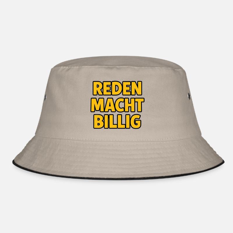 Speak - Bucket Hat - khaki/black