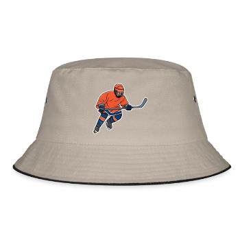 Hockey sur glace - Bob - kaki/noir - Devant