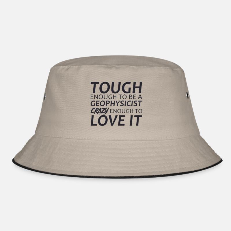 Geophysicist Crazy Geophysics Bucket Hat