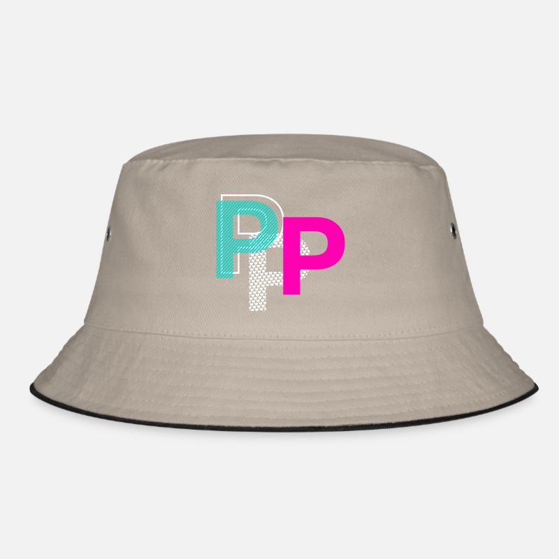 P Buchstabe Bucket Hat