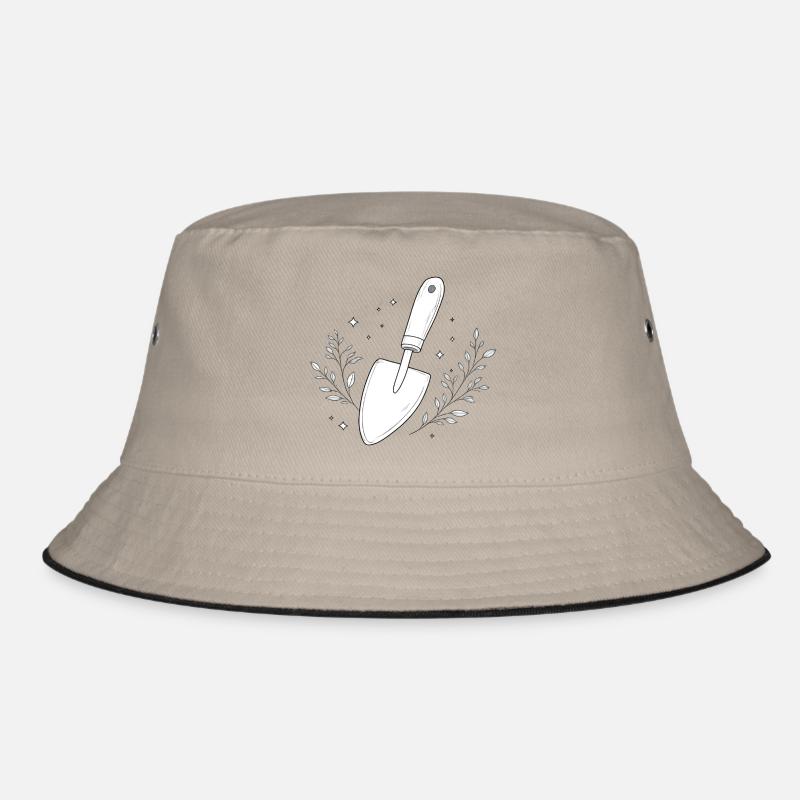 Garten Schaufel Linienstudie Bucket Hat
