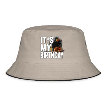 IT'S MY BIRTHDAY RACE DRIVERS Bday motorsport fans - Bucket Hat - khaki/black - Front