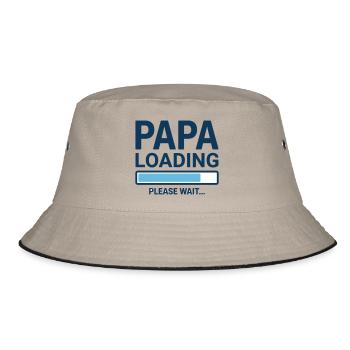 Papa loading please wait - Bientôt papa ? - Bob - kaki/noir - Devant