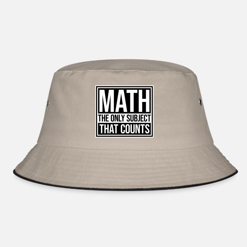 Les mathématiques La seule matière qui compte Nerd Mathe Logo Bob