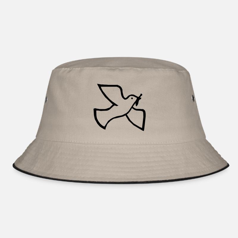 Friedenstaube Bucket Hat