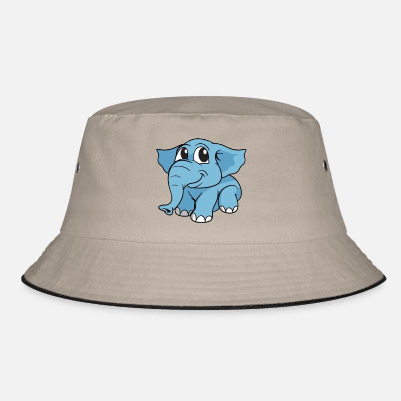 Elephant Elefant Bucket Hat