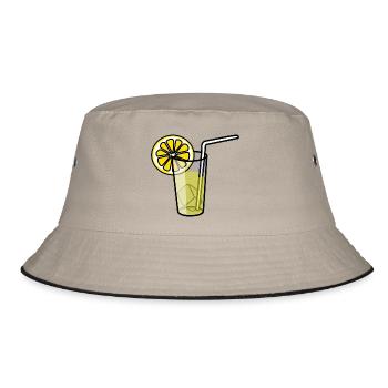 Lemonade - Bucket Hat - khaki/black - Front