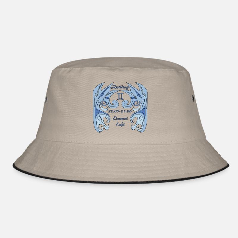 Zodiac Gemini Bucket Hat
