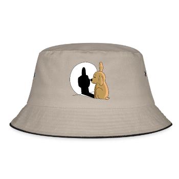 chien miroir ombres majeur cadeau drôle - Bob - kaki/noir - Devant