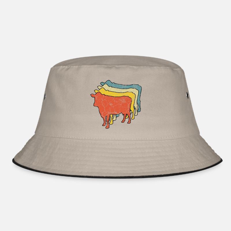 Kuh Kühe Bucket Hat