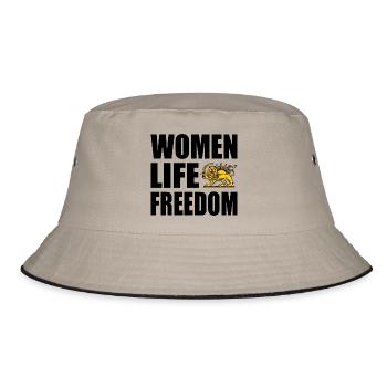 Women life freedom - Bob - kaki/noir - Devant