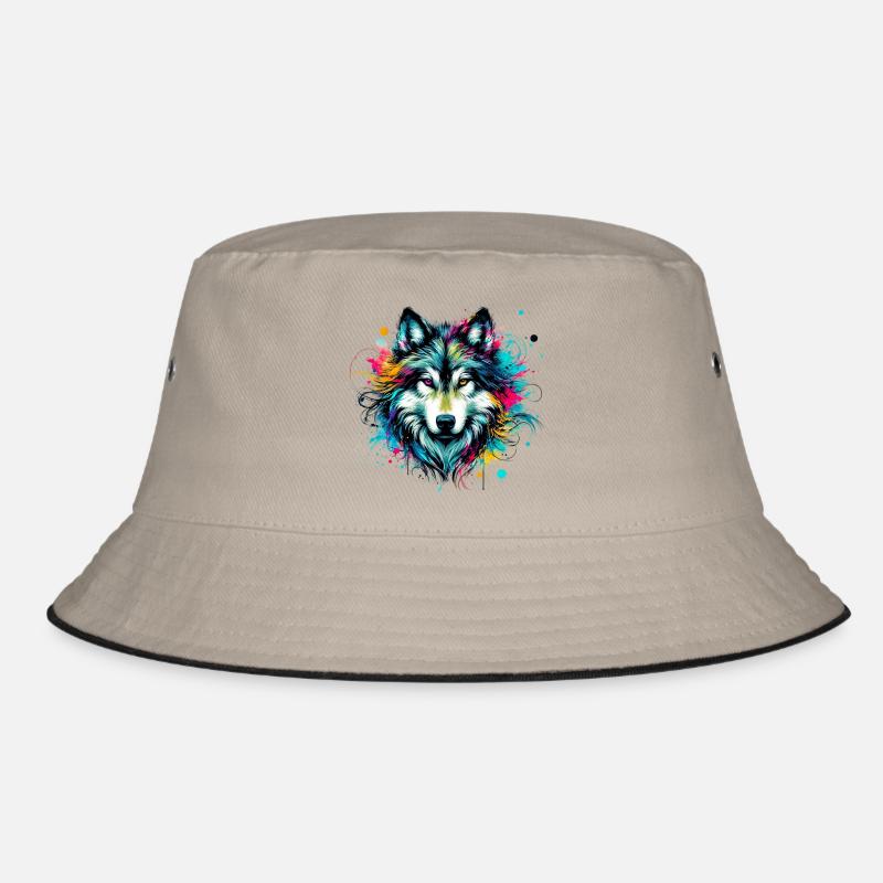 Wolf Bucket Hat