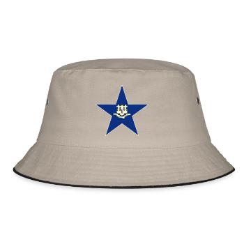 Connecticut Fan T-Shirt – Style & Coast - Bob - kaki/noir - Devant