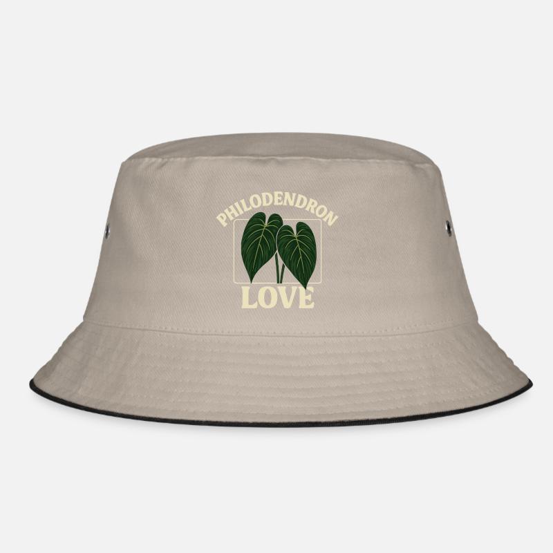 Amour des philodendrons - Bob - kaki/noir