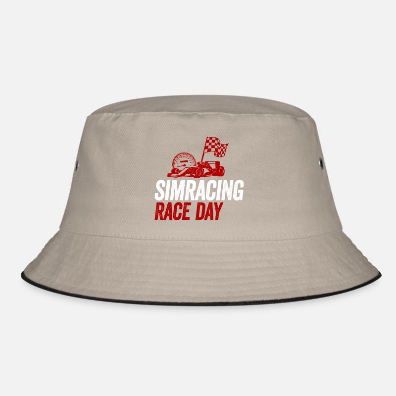 SimRacing Renntag-Logo Bucket Hat