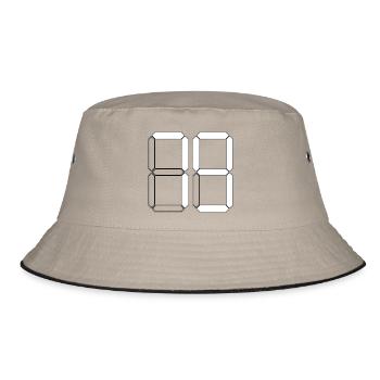 NUMBER 79 Seventy-Nine Gift Digital - Bucket Hat - khaki/black - Front
