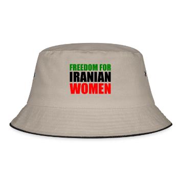 Freedom for iranian women - Bob - kaki/noir - Devant