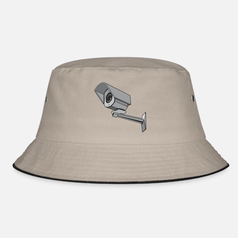 Security Camera Bucket Hat