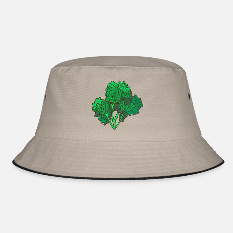 kale brown cabbage Cabbage Cabbage Bucket Hat