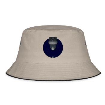 Drawing bomb - Bucket Hat - khaki/black - Front