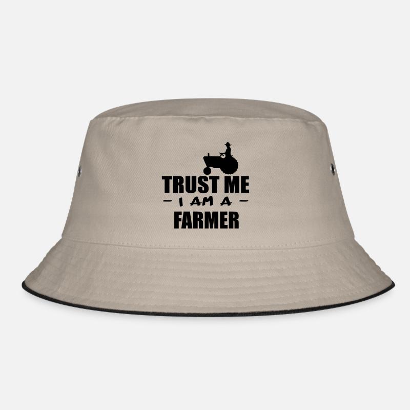 trust me i m a farmer 3 Bucket Hat