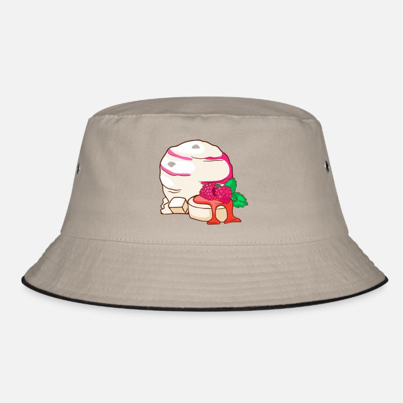 Panna cotta Eis Speiseeis Eiskrem Eiscreme Bucket Hat