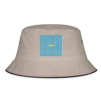 They Know We Know They Lie - Bucket Hat - khaki/black - Front