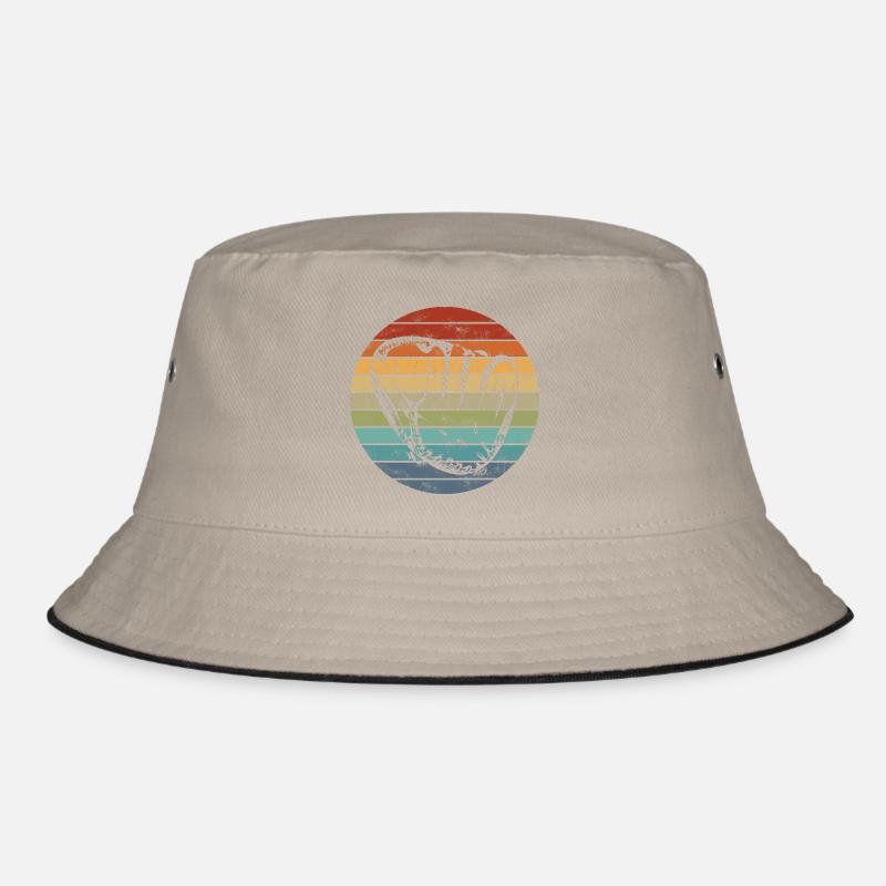 Baseball - Bucket Hat - Khaki/Schwarz