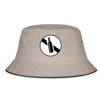 End of ban on drinking - Bucket Hat - khaki/black - Front