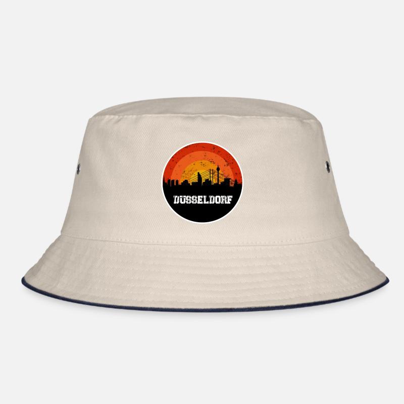 Skyline Dusseldorf Bucket Hat