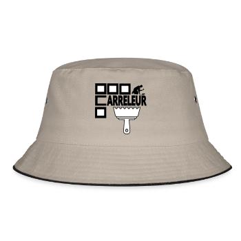 Tiler - Bucket Hat - khaki/black - Front