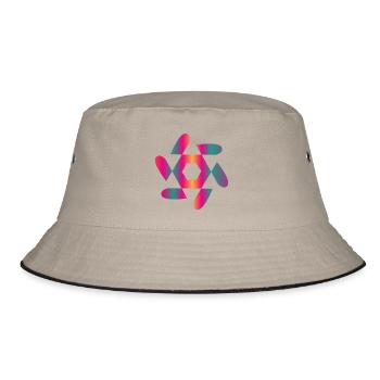 MUTTERTAG. SCHÖNEN MUTTERTAG. MAMA - Bucket Hat - Khaki/Schwarz - Vorne