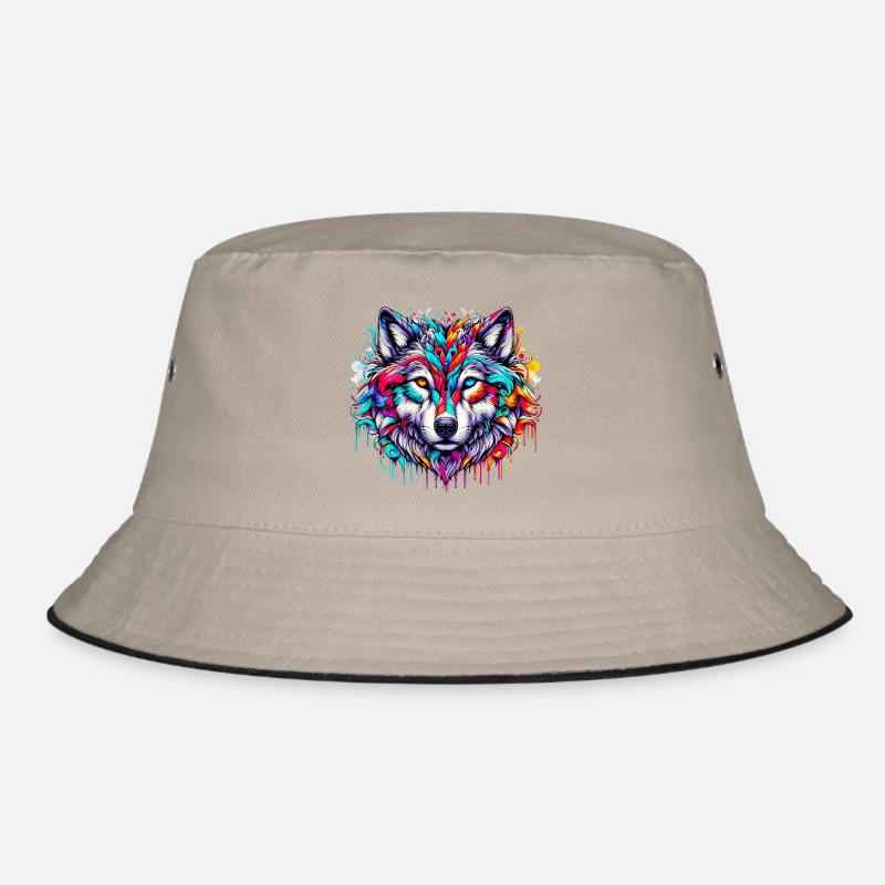 Wolf Bucket Hat