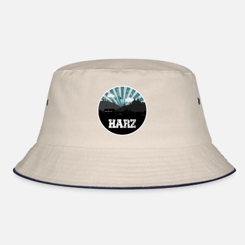 Resin Blue Hour Skyline Bucket Hat