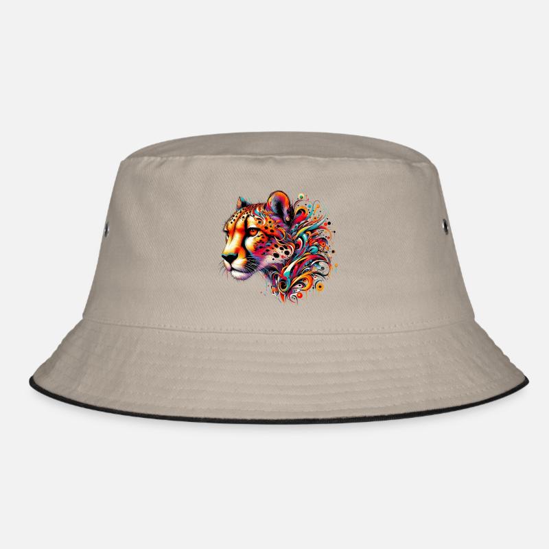 Gepard - Bucket Hat - Khaki/Schwarz