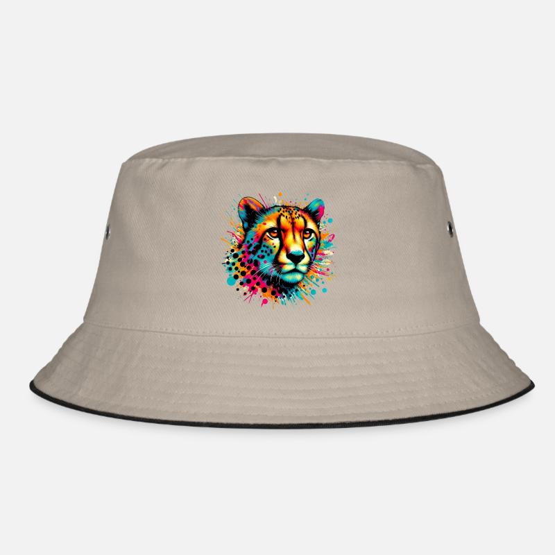 Gepard - Bucket Hat - Khaki/Schwarz