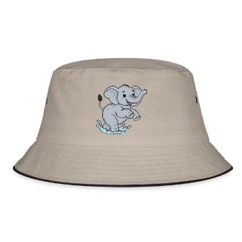 Éléphant - Bob - kaki/noir - Devant