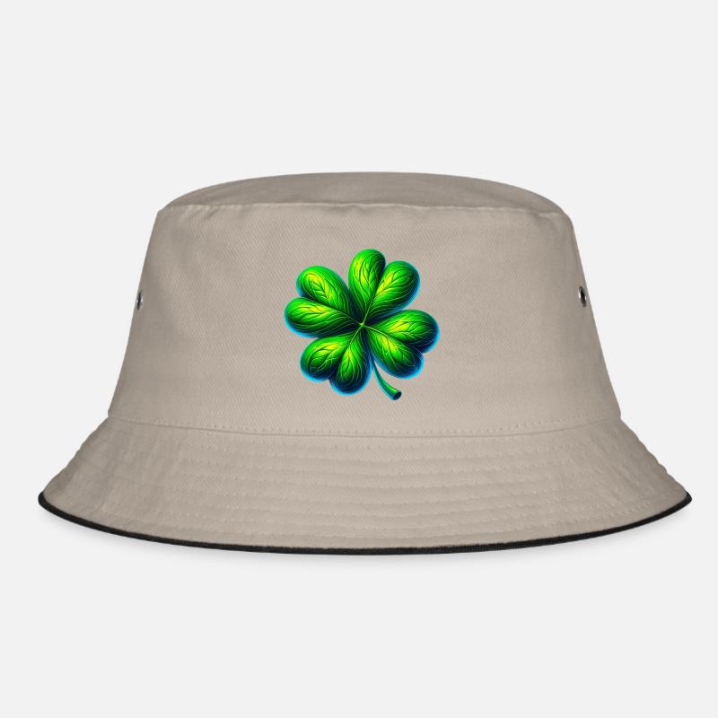 Four-leaf clover Bucket Hat