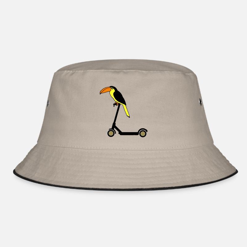 Tucan Rides Trottinette E Oiseau de Paradis Bob
