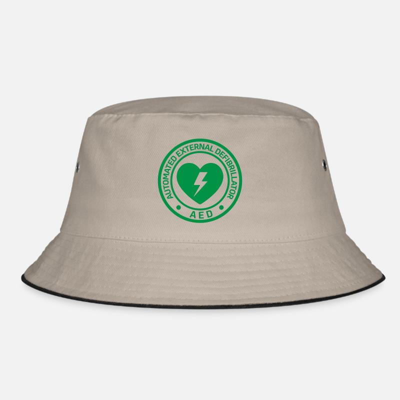AED Notfall-Defibrillator Erste Hilfe Bucket Hat