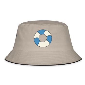 Floats - Bucket Hat - khaki/black - Front
