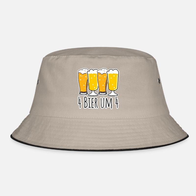 Kein Bier vor 4 und vier Bier ab 4! Bucket Hat