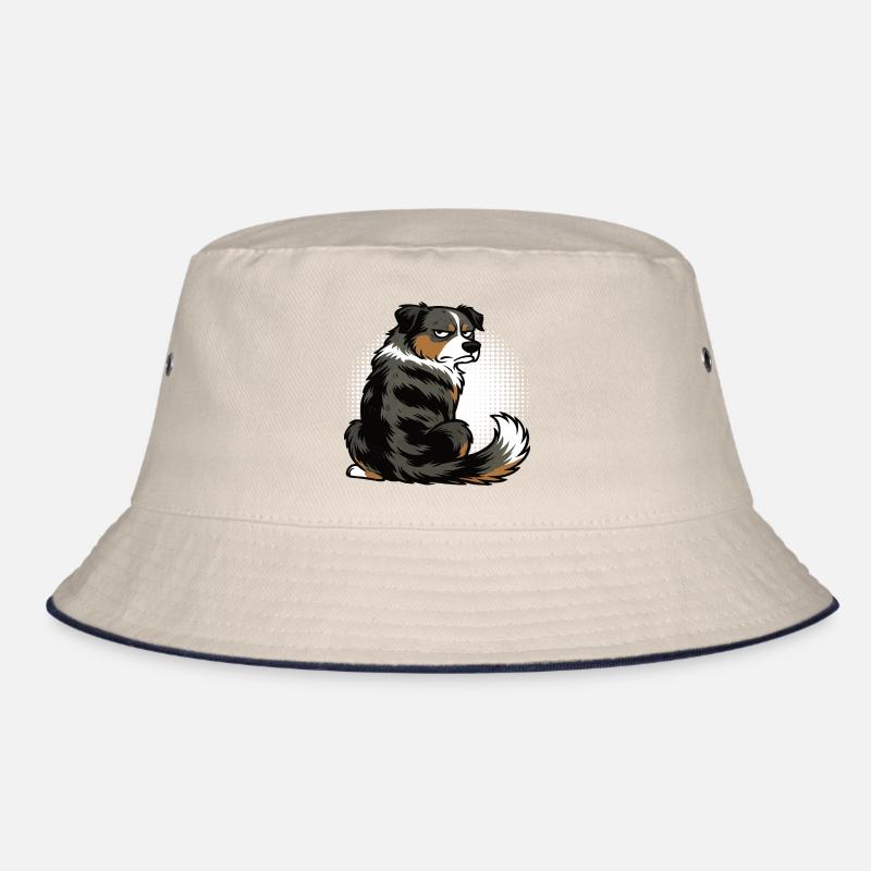 Australian Shepherd Aussie Aussie Owners Aussies Bucket Hat