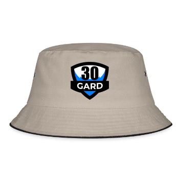 30 Gard - Bucket Hat - Khaki/Schwarz - Vorne