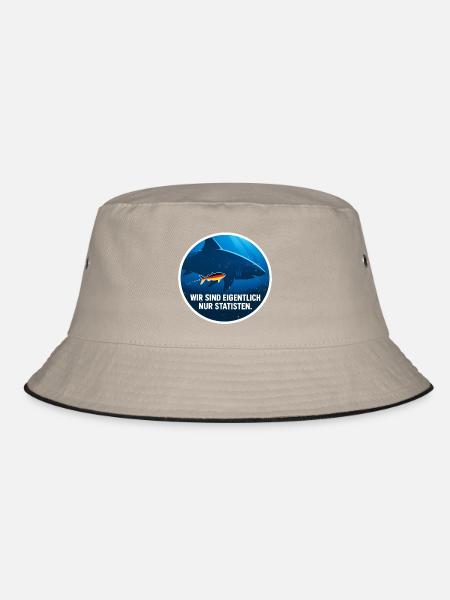 Hat Deutschland überhaupt noch was zu sagen? - Bucket Hat - Khaki/Schwarz