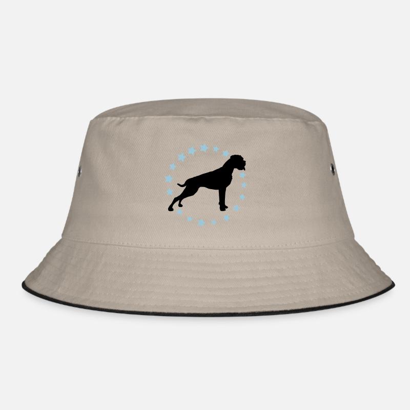 Boxer Sternenkreis 2 farb Bucket Hat