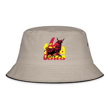 Feria 2 - Bucket Hat - Khaki/Schwarz - Vorne