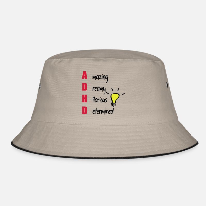 ADHD / ADHS Support Geschenk Bucket Hat
