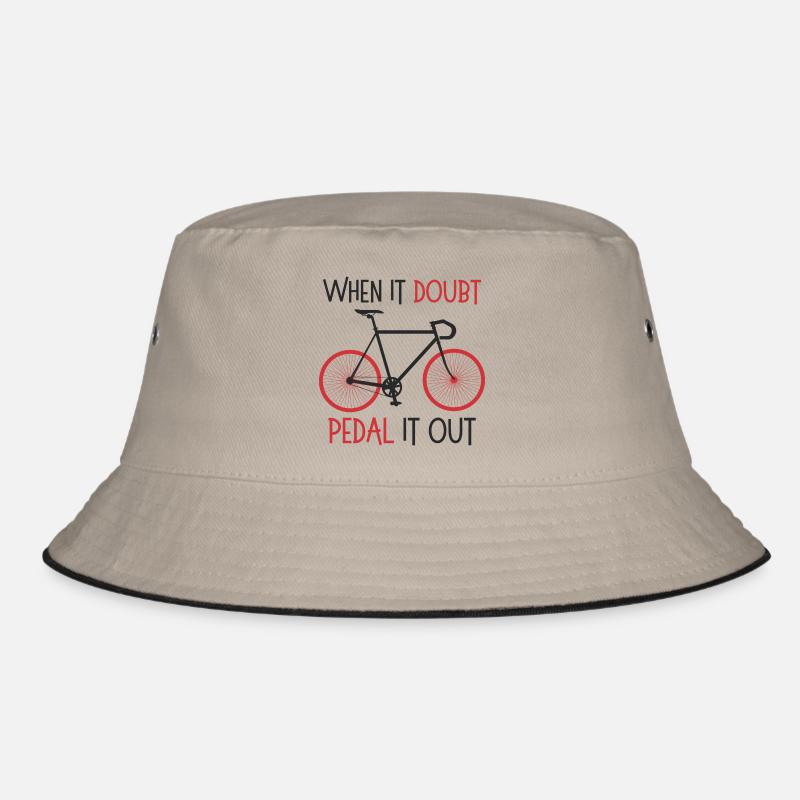When it doubt, pedal it out Bucket Hat